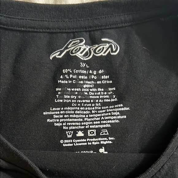 Black Graphic Tee - Short Sleeve - Picture 3 of 3